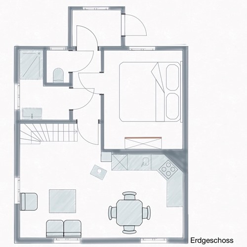 _Grundriss Ferienwohnung EG_